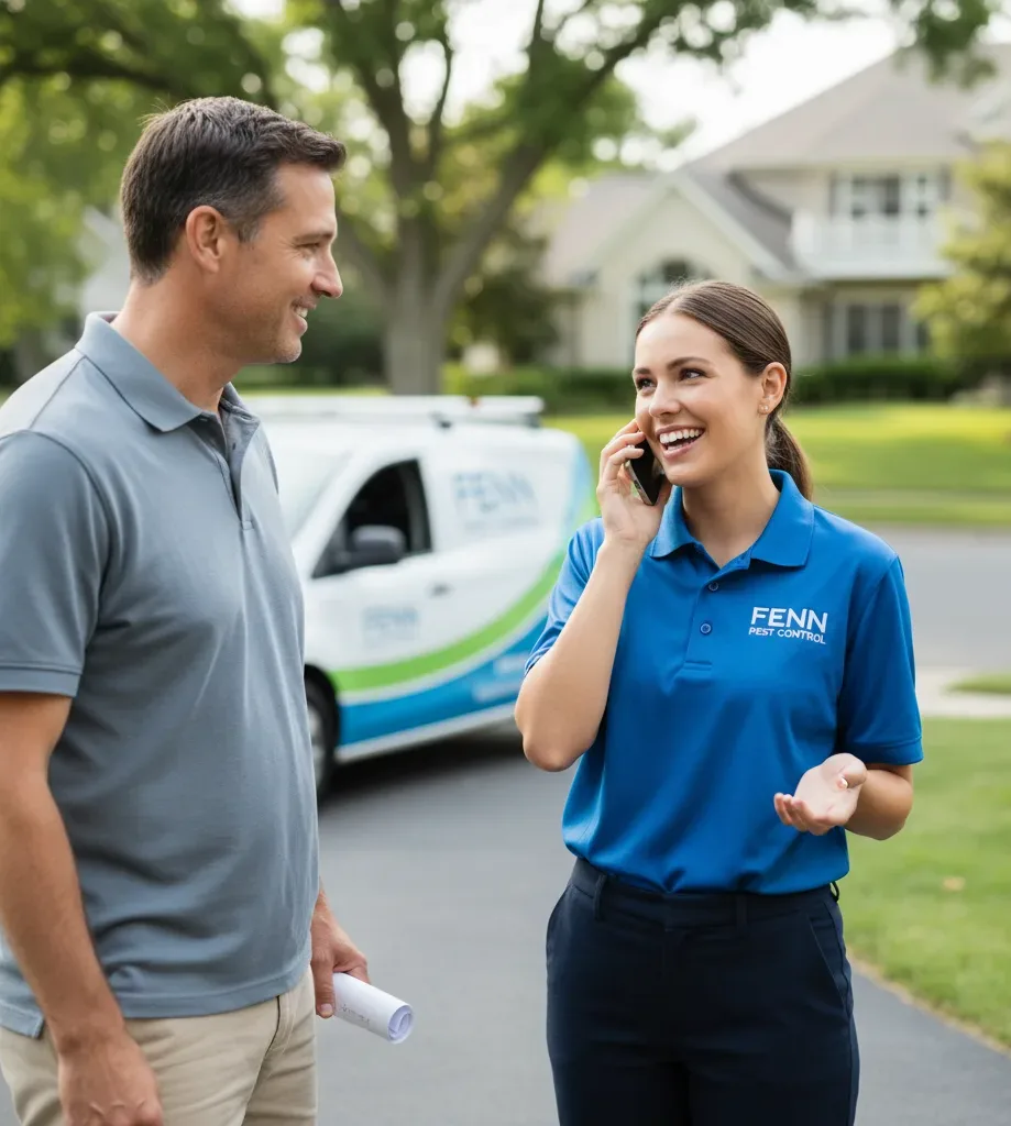 Fenn Pest Control customer support in Roberts